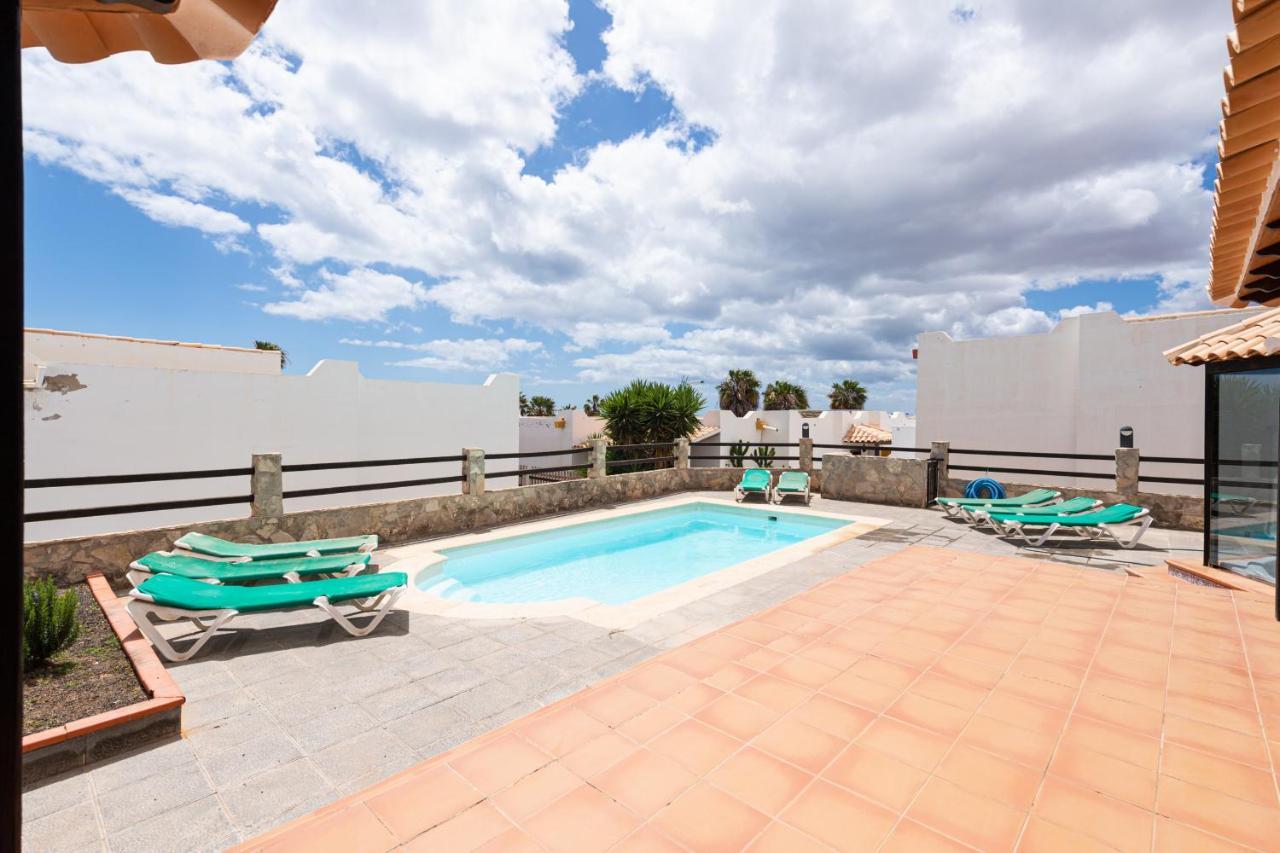 Homeforguest Villa Lobos Con Piscina Privada Caleta De Fuste Buitenkant foto